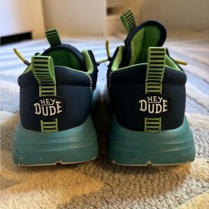 Hey Dude Kids Sneakers - Navy and Light Blue